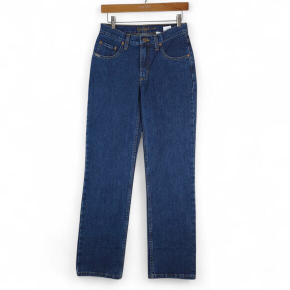 Cruel Girl Jeans Women 5R (28x32) Slim Blue Riding Jeans Mid Rise Dark Wash NWOT - Picture 2 of 14